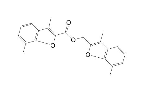 3,dimethyl-2-benzofurancarboxylic acid, (3,7-dimethyl-2-benzofuranyl)methyl ester