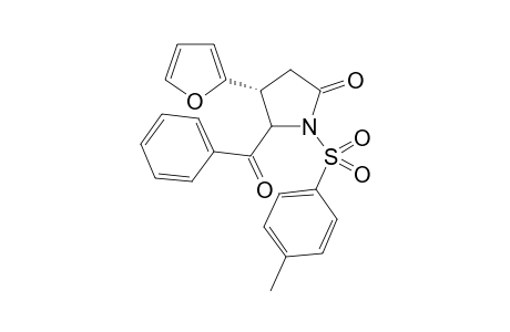 (4R,5S*)-5-benzoyl-4-(furan-2-yl)-1-tosylpyrrolidin-2-one