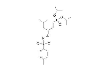 5-METHYL-3-[2-[(4-METHYLPHENYL)-SULFONYL]-HYDRAZONO]-1-HEXENYL-PHOSPHONSAEUREDIISOPROPYLESTER