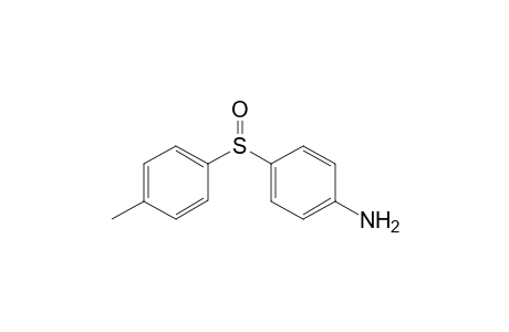 [4-(4-methylphenyl)sulfinylphenyl]amine