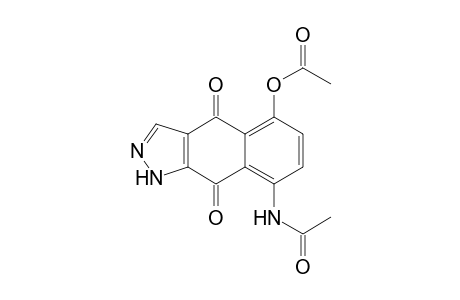 1H-Benz[f]indazole, acetamide deriv.