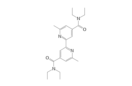N,N,N',N'-TETRAETHYL-6,6'-DIMETHYL-2,2'-BIPYRIDINE-4,4'-DICARBOXAMIDE