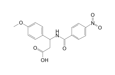 3-(4-Methoxyphenyl)-3-[(4-nitrobenzoyl)amino]propanoic acid