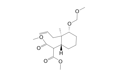 TRANS-DIMETHYL-[2'-METHYL-3'-METHOXYMETHYLOXY-2'-(PROP-2''-ENYL)-CYClOHEXYL]-MALONATE