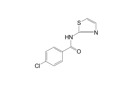 p-chloro-N-2-thiazolylbenzamide