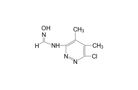 N-(6-chloro-4,5-dimethyl-3-pyridazinyl)formamidoxime