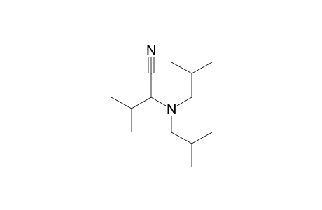 2-(Diisobutylamino)-3-methylbutanenitrile