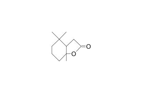 4,4,7a-Trimethylhexahydro-2(3H)-benzofuranone