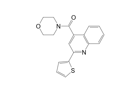 4-(4-Morpholinylcarbonyl)-2-(2-thienyl)quinoline