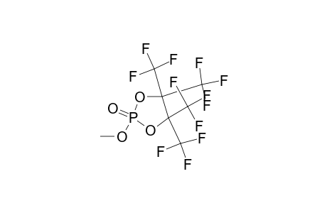 2-Methoxy-2-oxo-4,4,5,5-tetrakis(trifluoromethyl)-1,3,2.lambda.(5)-dioxaphospholane