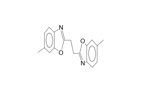 1,2-bis(6-methylbenzoxazol-2-yl)ethane