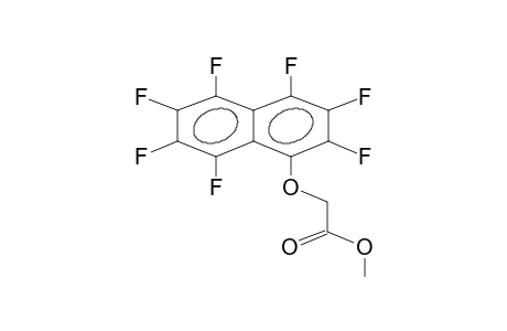 2-(HEPTAFLUORO-1-NAPHTHYLOXY)ACETIC ACID, METHYL ESTER