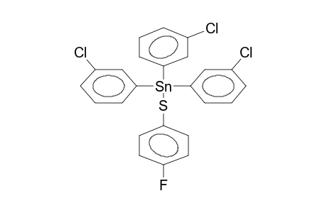 TRIS(3-CHLOROPHENYL)TIN 4-FLUOROTHIOPHENOLATE