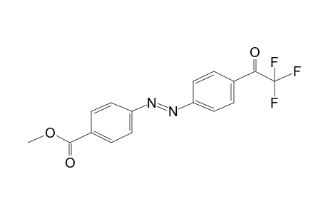 4-(4-Trifluoroacetylphenylazo)benzoic acid, methyl ester