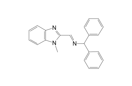 Benzimidazole, 1-methyl-2-(diphenylmethylimino)methyl-