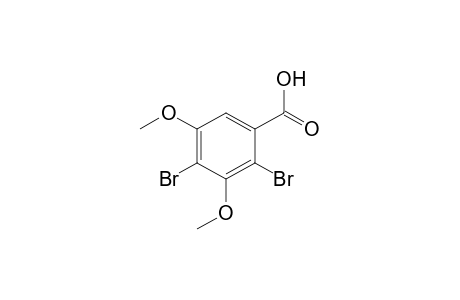 2,4-dibromo-3,5-dimethoxybenzoic  acid