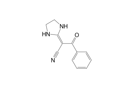 2-imidazolidin-2-ylidene-3-keto-3-phenyl-propionitrile