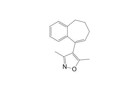 4-(6,7-dihydro-5H-benzo[a]cyclohepten-9-yl)-3,5-dimethylisoxazole