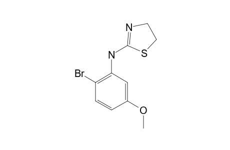 2-(6-bromo-m-anisidino)-2-thiazoline