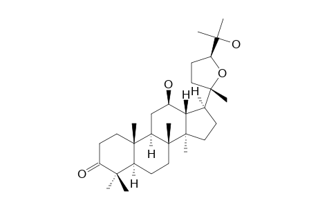 (20S,24S)-EPOXYDAMMARANE-12,25-DIOL-3-ONE;M2-1