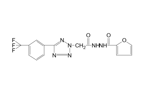 1-(2-furoyl)-2-{[5-(alpha,alpha,alpha-trifluoro-m-tolyl)-2H-tetrazol-2-yl]acetyl}hydrazine