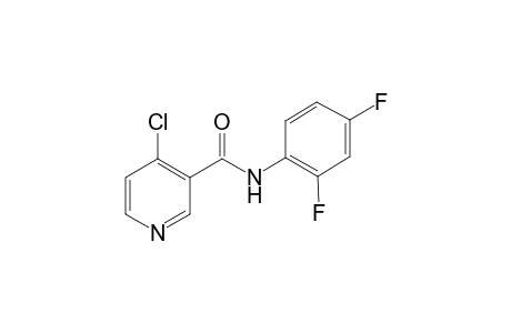 Pyridine-3-carboxamide, 4-chloro-N-(2,4-difluorophenyl)-