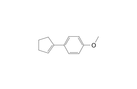 1-(p-Methoxyphenyl)cyclopentene