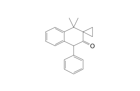 4',4'-dimethyl-1'-phenyl-spiro[cyclopropane-1,3'-tetralin]-2'-one