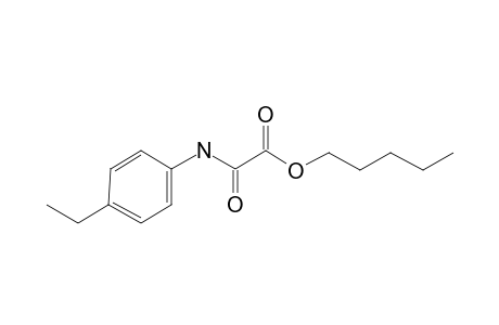 Oxalic acid, monoamide, N-(4-ethylphenyl)-, pentyl ester