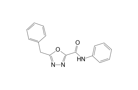 5-Benzyl-N-phenyl-1,3,4-oxadiazole-2-carboxamide