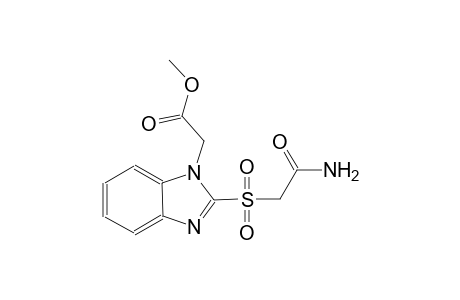 1H-benzimidazole-1-acetic acid, 2-[(2-amino-2-oxoethyl)sulfonyl]-,methyl ester