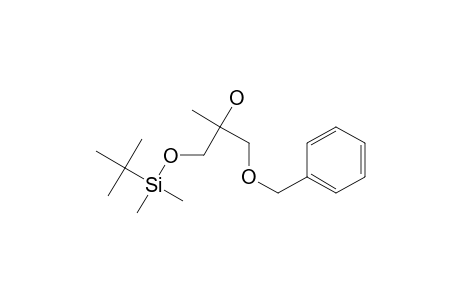 2-Propanol, 1-[[(1,1-dimethylethyl)dimethylsilyl]oxy]-2-methyl-3-(phenylmethoxy)-, (R)-