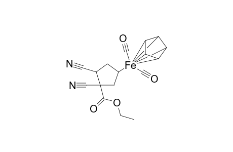 Iron, dicarbonyl(.eta.5-2,4-cyclopentadien-1-yl)[3,4-dicyano-3-(ethoxycarbonyl)cyclopentyl]-, stereoisomer