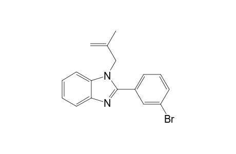 2-(3-bromophenyl)-1-(2-methyl-2-propenyl)-1H-benzimidazole