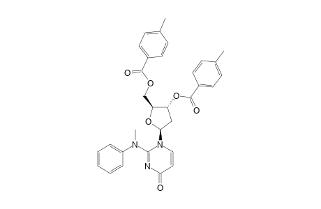 1-[2-DEOXY-3,5-DI-O,O-(4-METHYLBENZOYL)-BETA-D-RIBOFURANOSYL]-2-[METHYL-(PHENYL)-AMINO]-4-PYRIMIDINONE