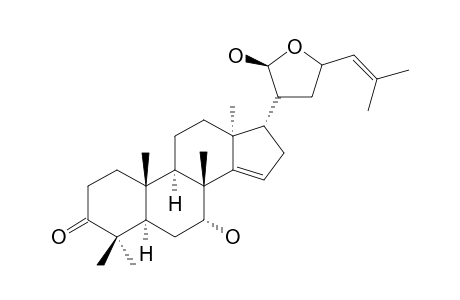 21,23-EPOXY-7-ALPHA,21-BETA-DIHYDROXY-APOTIRUCALLA-14,24-DIEN-3-ONE