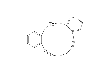 Dibenzo[c,k]telluracyclotrideca-5,9-diyne