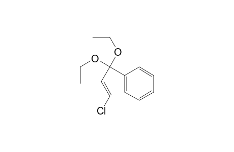 (E) 1-chloro-3,3-diethoxy-3-phenylpropene