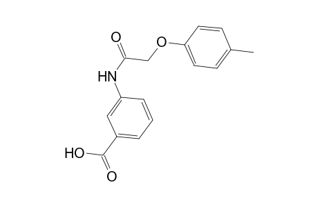 3-{[(4-methylphenoxy)acetyl]amino}benzoic acid