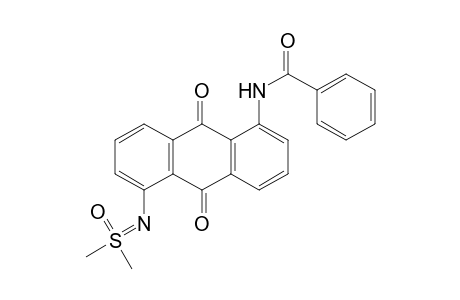 N-[5-(S,S-dimethylsulfoximino)-1-anthraquinonyl]benzamide