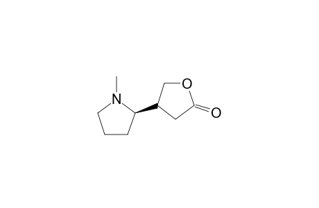 (2' R)-4-(1'-Methylpyrrolidin-2'-yl)-4,5-dihydrofuran-2(3H)-one