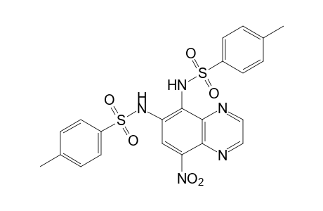 N,N'-(8-nitro-5,6-quinoxalinediyl)bis-p-toluenesulfonamide