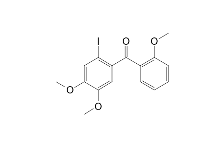 (2-Iodo-4,5-dimethoxyphenyl)(2-methoxyphenyl)methanone
