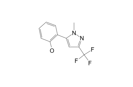 2-[1-Methyl-3-(trifluoromethyl)-1H-pyrazol-5-yl]phenol