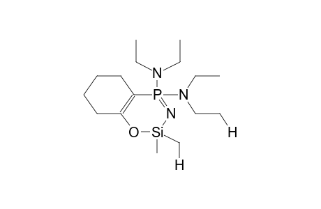 2,2-BIS(DIETHYLAMINO)-4,4-DIMETHYL-5-OXA-3AZA-2LAMBDA5-PHOSPHA-4-SILABICYCLO[4.4.0]DECA-1(6),2-DIENE