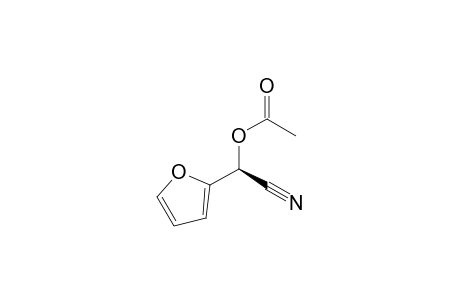 (S)-(+)-1-Cyano-1-(2-furyl)methyl acetate