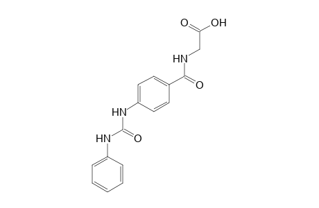 p-(3-phenylueido)hippuric acid