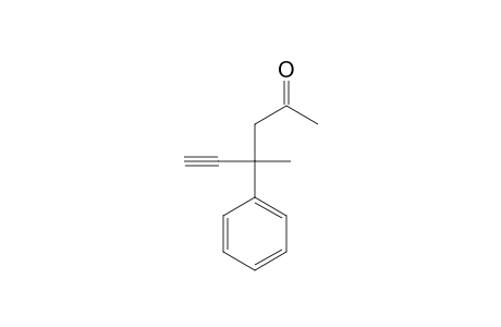 4-METHYL-4-PHENYLHEX-5-YN-2-ONE