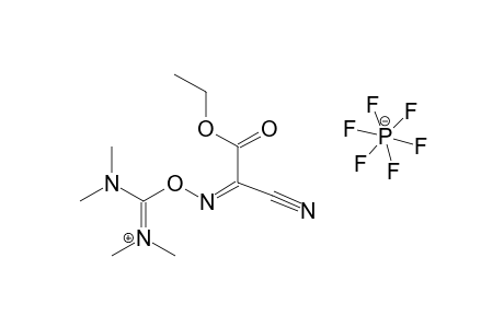 O-[[CYANO-(ETHOXYCARBONYL)-METHYLIDENE]-AMINO]-1,1,3,3-TETRAMETHYLURONIUM-HEXAFLUOROPHOSPHATE;HOTU