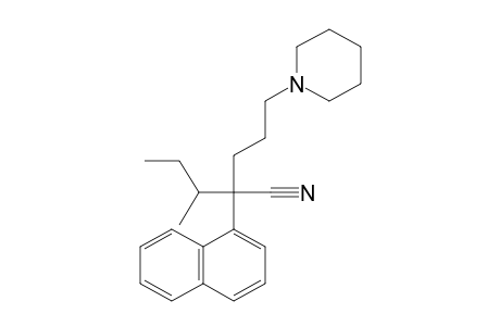 alpha-sec-Butyl-alpha-(3-piperidinopropyl)-1-naphthaleneacetonitrile